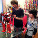 Illustration for article titled Girl Pilots Japanese Fighting Robot With Gundam Master/Slave Control Suit
